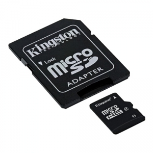 Kingston SDC4/8GB micro Secure Digital Card 8Gb + adapter for SD Card -,   ,    - Kingston SDC4/8GB micro Secure Digital Card 8Gb + adapter for SD Card