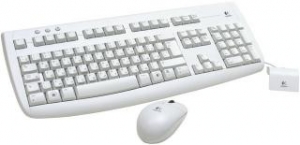 LOGITECH Cordless Desktop Deluxe 650, Keybord&mouse, White, USB, [967741] ,   ,     LOGITECH Cordless Desktop Deluxe 650, Keybord&mouse, White, USB, [967741]