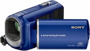 Sony Camcorder DCR-SX40E Blue 0.8MPix, 60 opt/2000 dig zoom 2.7" LCD,Memory Stick w/4GB,MS Duo,USB 2.0 ,   ,     Sony Camcorder DCR-SX40E Blue 0.8MPix, 60 opt/2000 dig zoom 2.7" LCD,Memory Stick w/4GB,MS Duo,USB 2.0