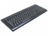  LOGITECH UltraFlat Keyboard USB&PS/2, black, Rtl, (967653-0112)